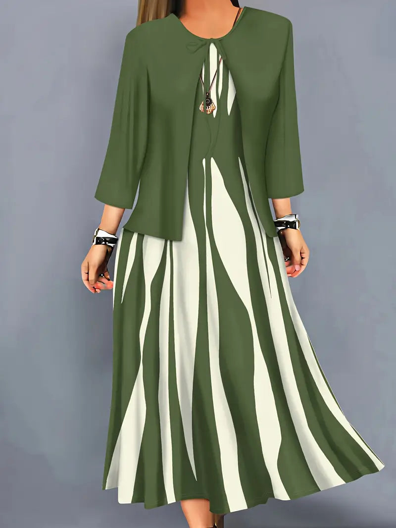 Laura - Vestito + cardigan estivo
