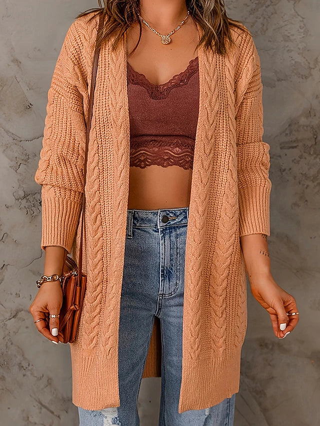Cardigan lungo invernale
