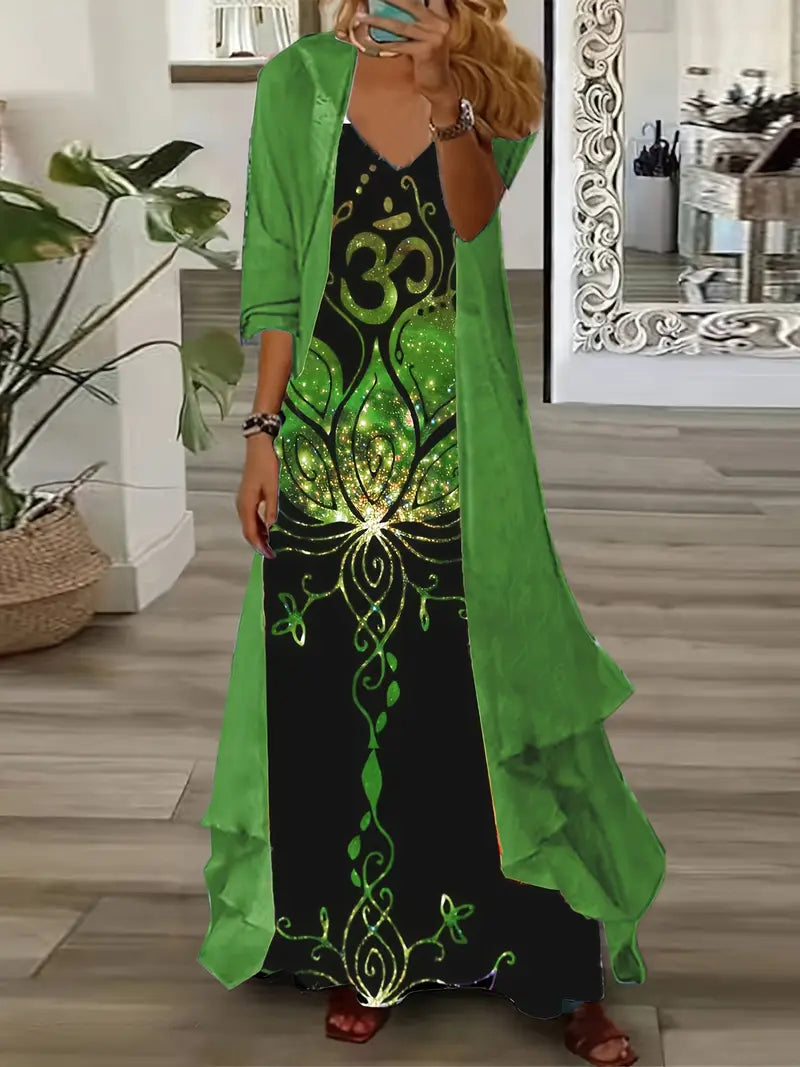 Anna - Vestito + cardigan estivo