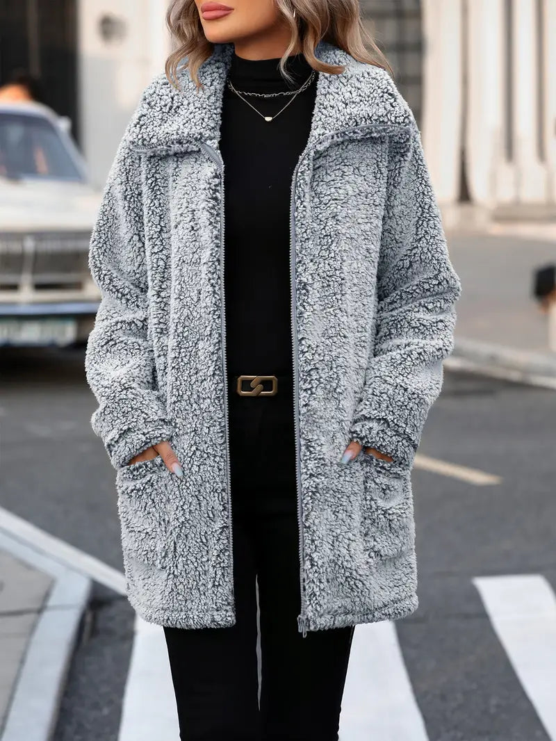 Giacca teddy da donna