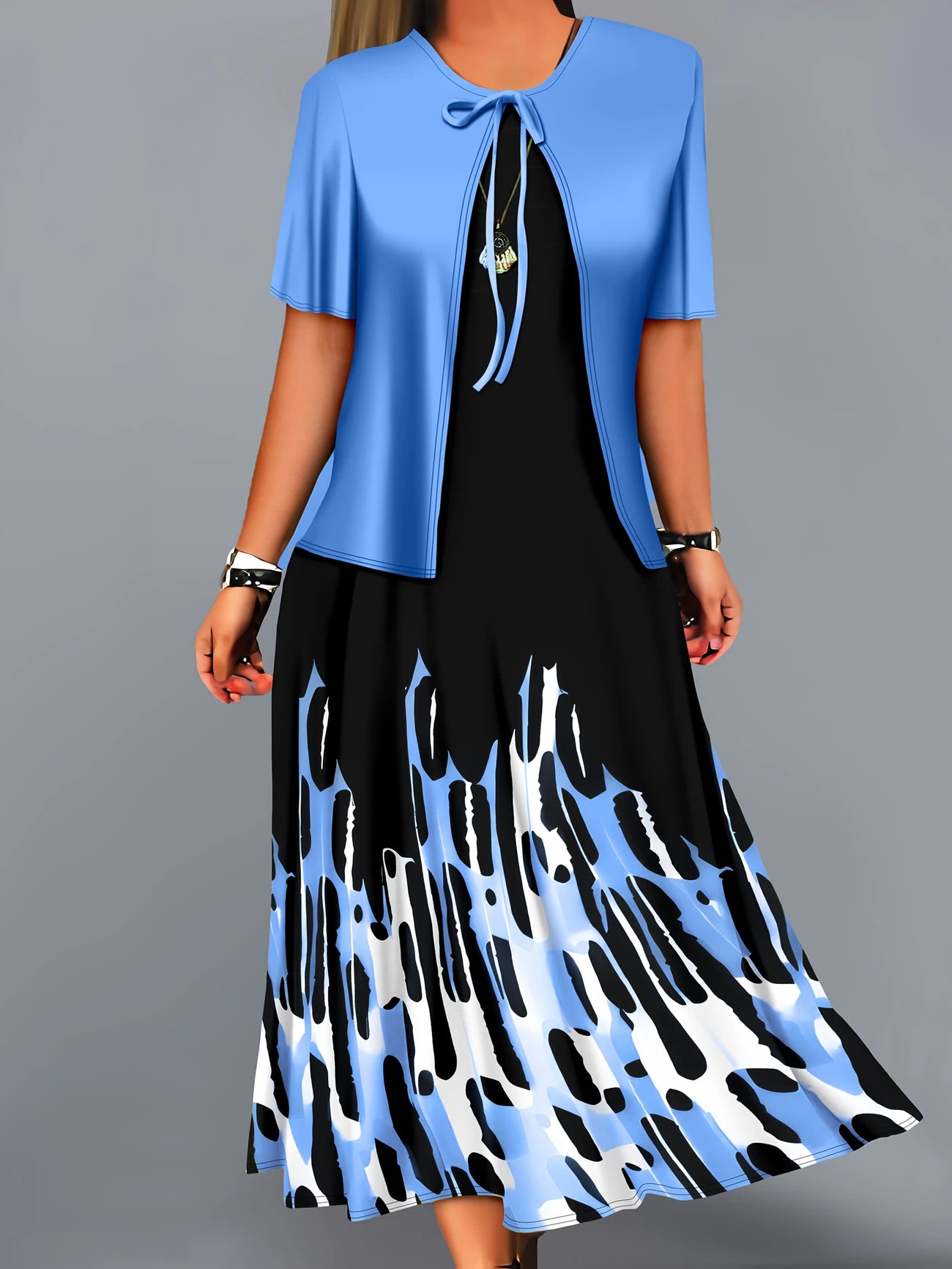 Set 2 pezzi - Cardigan + Vestito