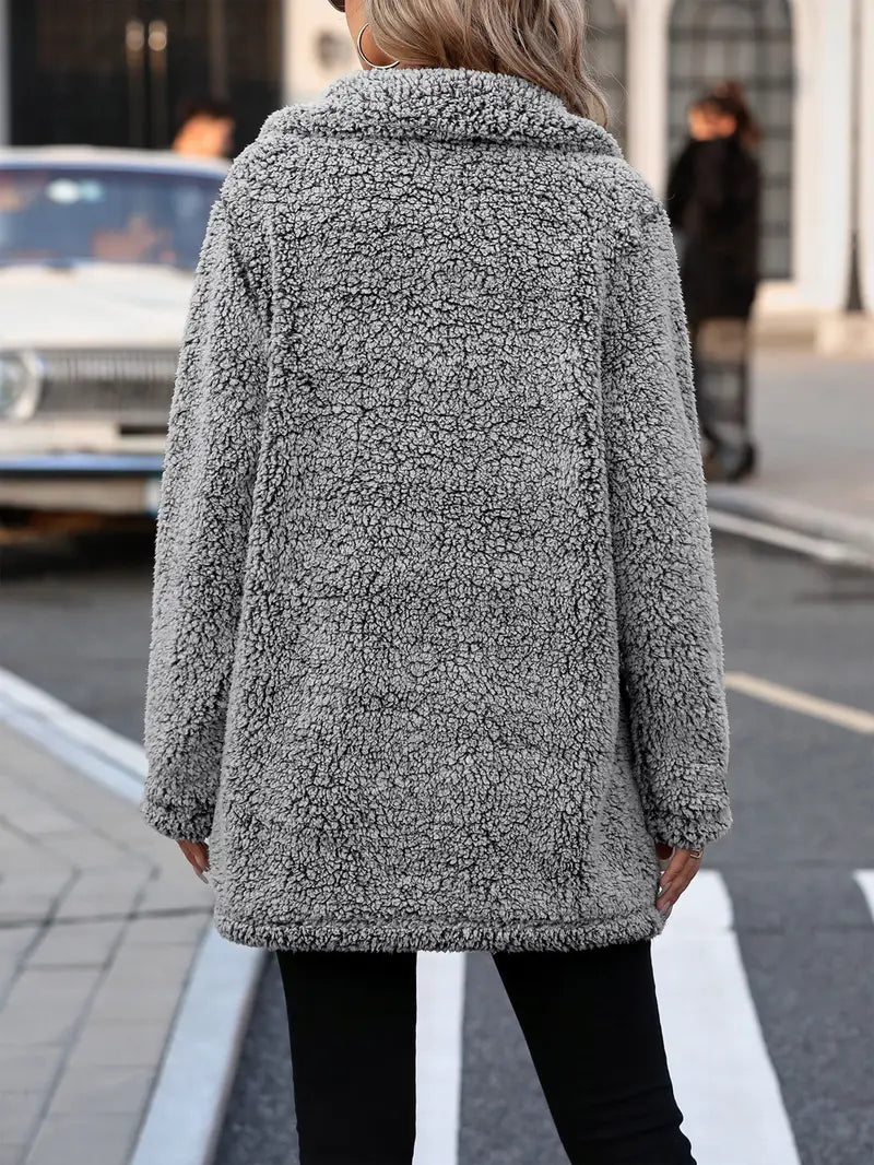 Giacca teddy da donna