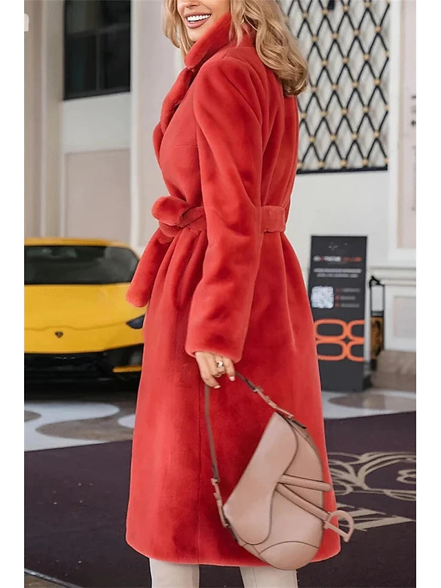 Cappotto caldo da donna