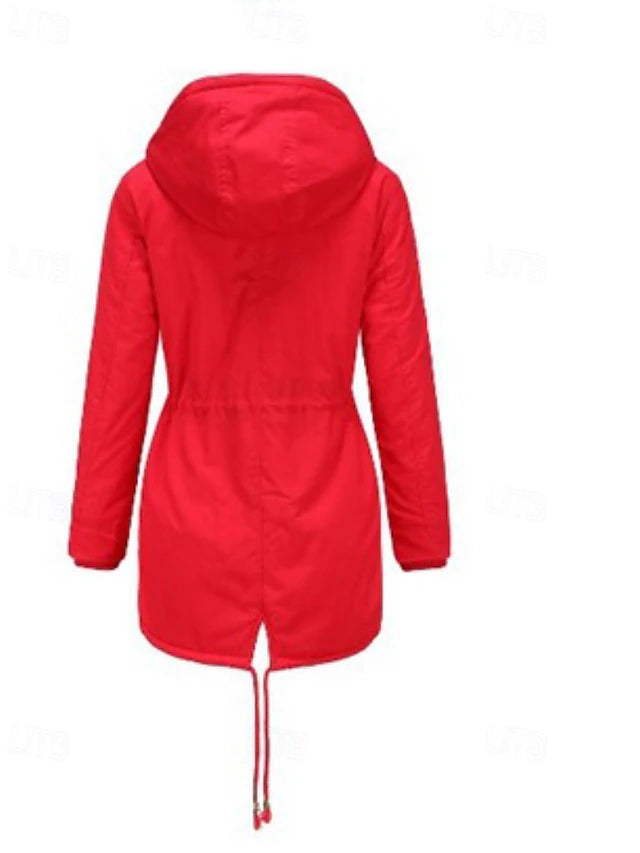 Cappotto pesante con pelo interno