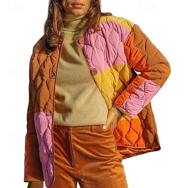 Giacca invernale colorata