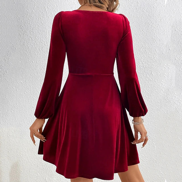 Vestito elegante da sera invernale