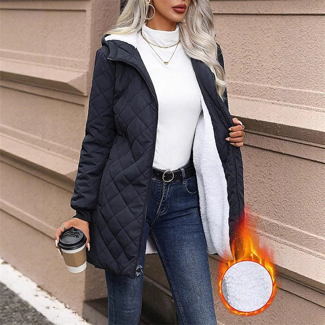 Giacca invernale con pelo interno